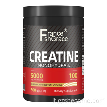 Creatina monoidrato in polvere Creatina in polvere micronizzata